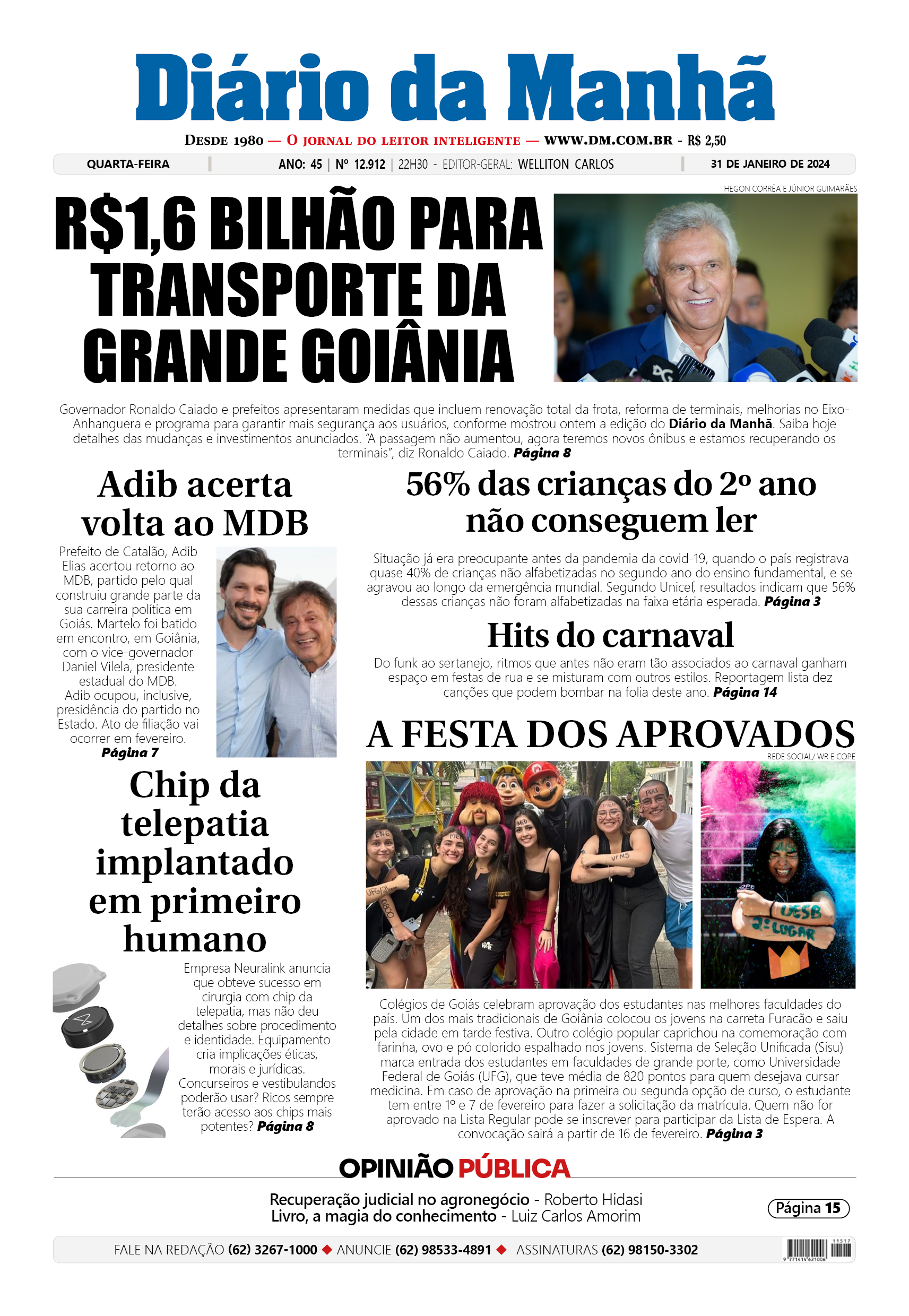 Edição EDIÇÃO2024-01-31